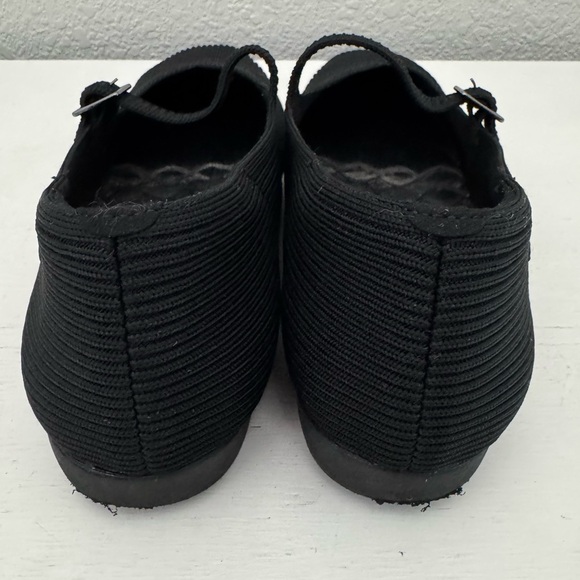 Vivaia Margot Square Toe Mary Jane Black Comfort Flat Shoes Size 43 - Picture 8 of 14